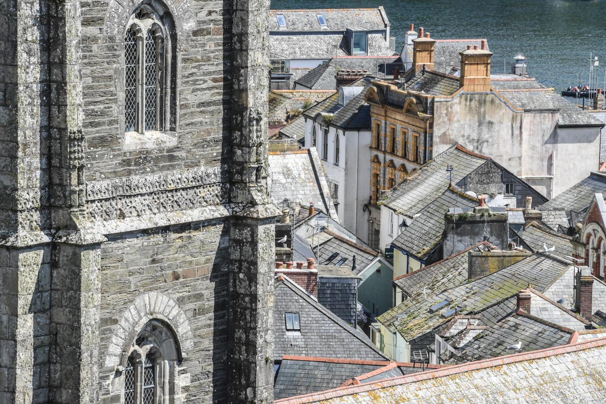 Ferienwohnung Marners Rock No 1 Fowey Exterior foto